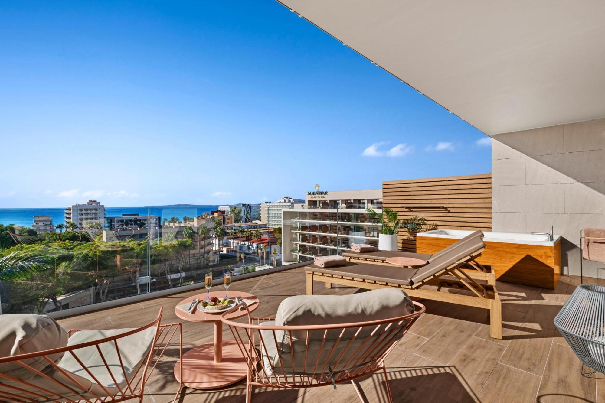 Hotel Aubamar Suites & Spa Playa de Palma  Eksteriør billede